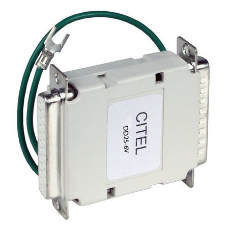 CITEL D-Sub Data Line Protector, 6V, 25 Wire+G DD25-6V